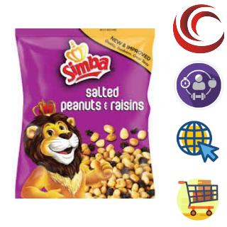 Simba Salted Peanuts and Raisins - 50gr - 50gr | Pro Visions | Read ...